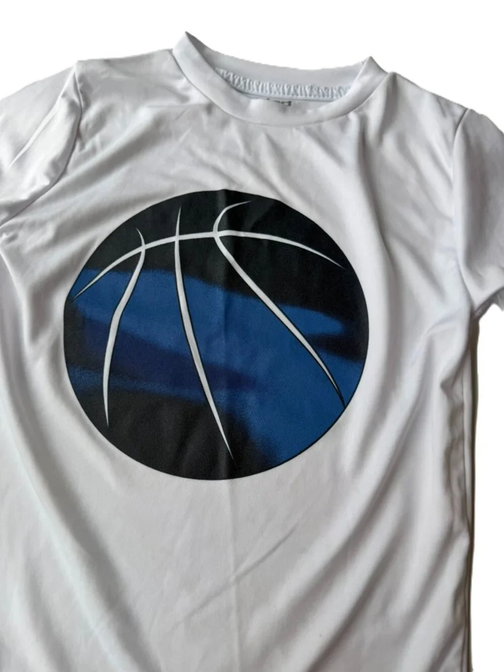 5/$10 | Boy's Shortsleeve Athletic T-Shirt Quick Dry Basketball - Picture 2 of 5